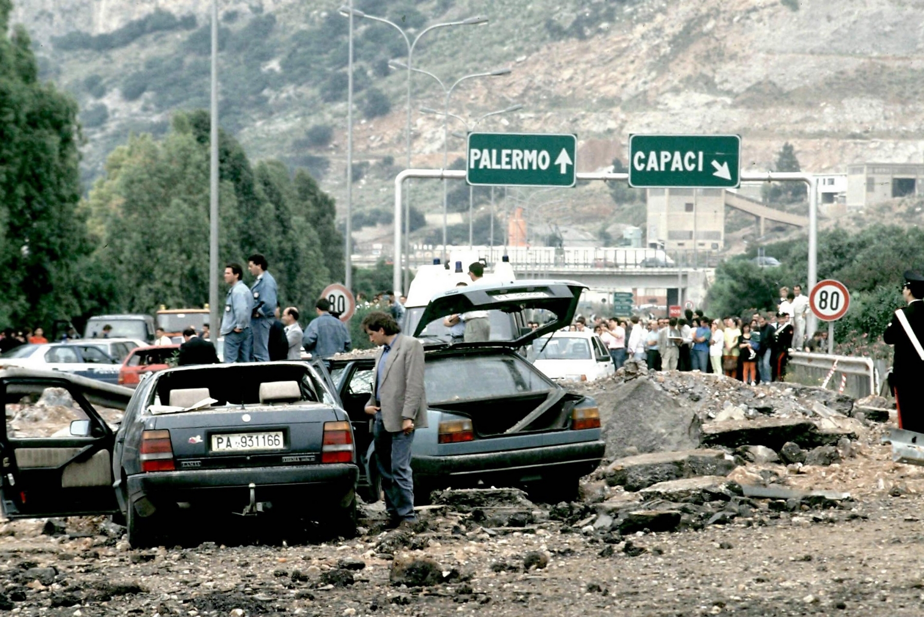 Lacrime e amarezze per Giovanni Falcone e Francesca Morvillo