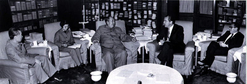 corea nuova yalta guerra no golpe si Zou Enlai Mao Nixon e Kissinger nello storico vertice del 1972 a Pechino