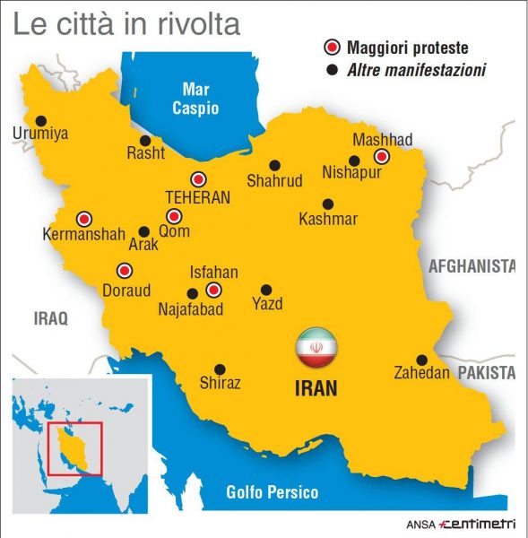 Parigi chiama Teheran il 1968 dell'Iran