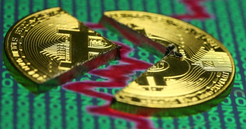 Bitcoin addio criptovalute in picchiata