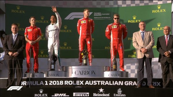 Ferrari imprendibile e grande vittoria di Vettel al Gp d’Australia