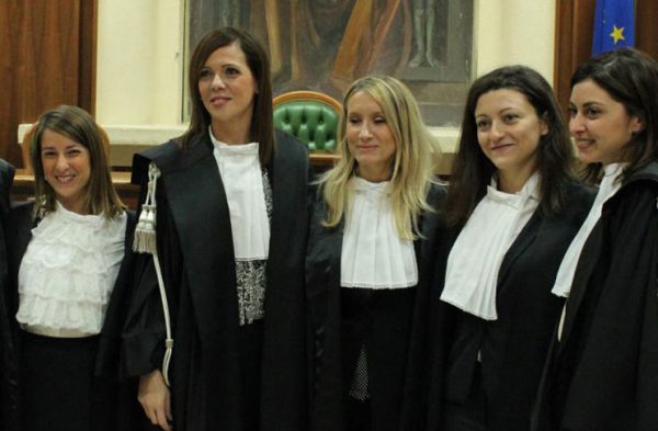 La Magistratura è donna ma ai vertici dominano gli uomini
