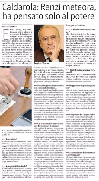 Reset della web politica