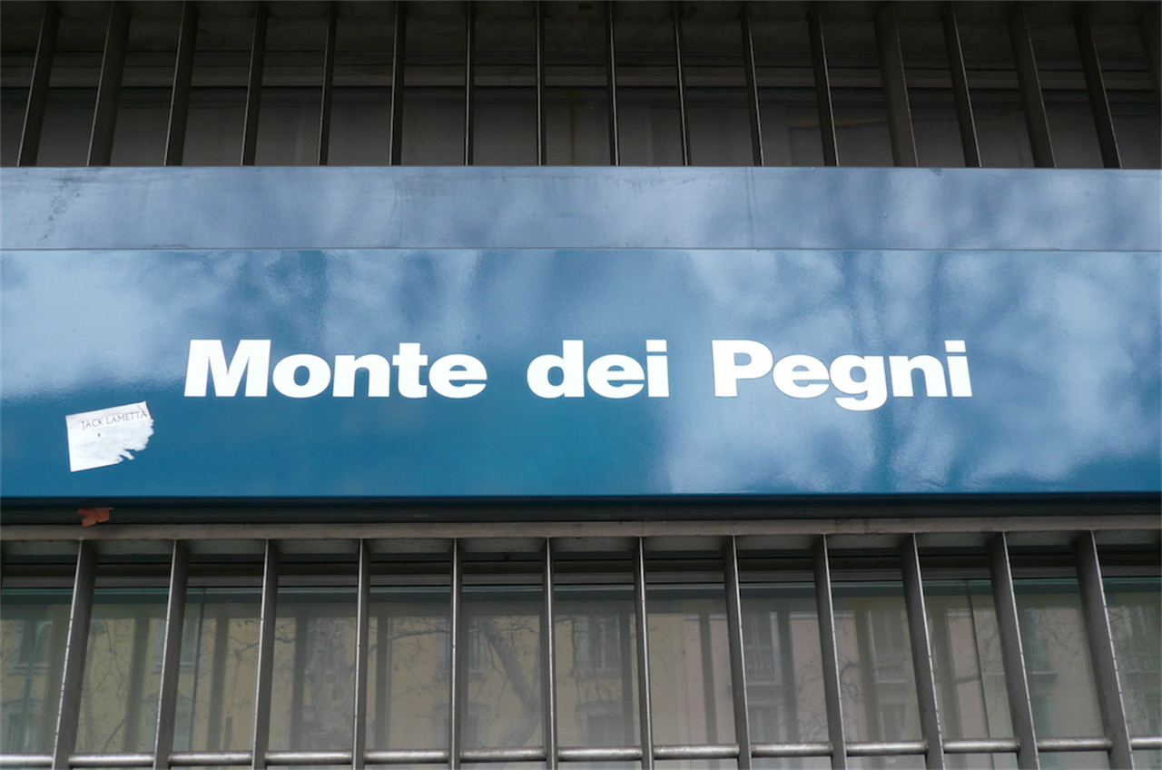 l uomo del banco dei pegni