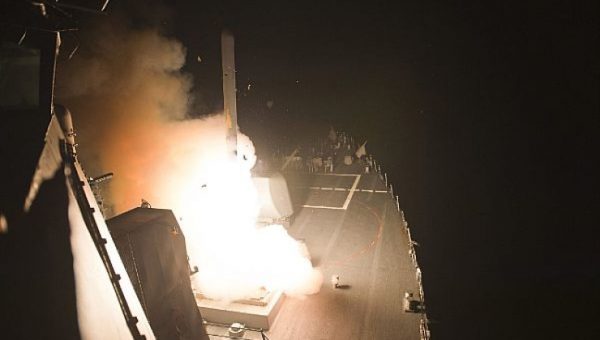 Scattato l'attacco in Siria pioggia di missili contro il regime di Assad
