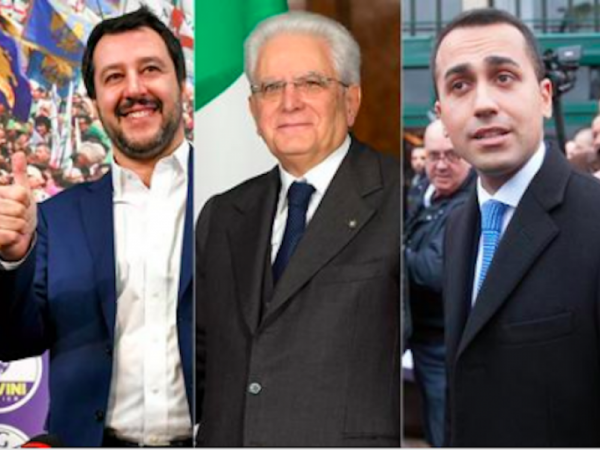 Governo triunvirato Conte Di Maio Salvini 