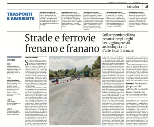 Turismo in Sicilia ostaggio del disastro dei trasporti