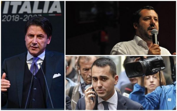 Tutte le spine del Governo Conte Di Maio Salvini