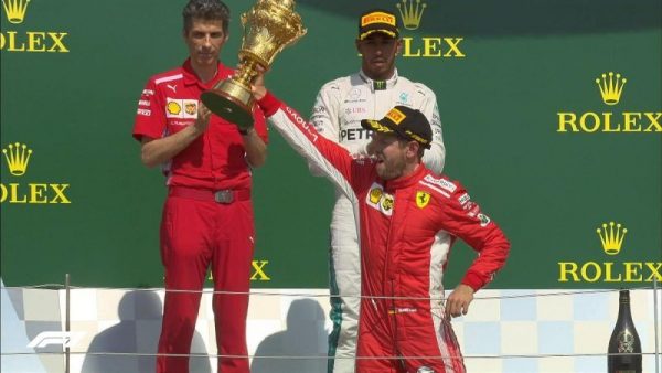 Poker Ferrari Silverstone lancia super Vettel verso il Mondiale