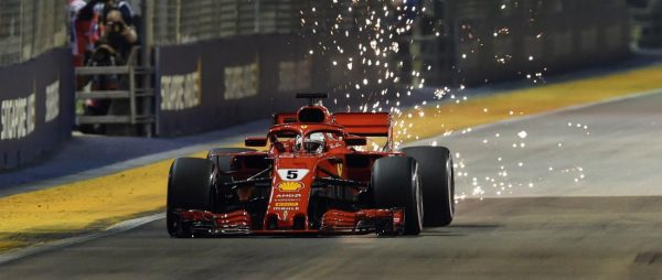 Poker di Hamilton col Mondiale in tasca Ferrari terza Singapore amaro