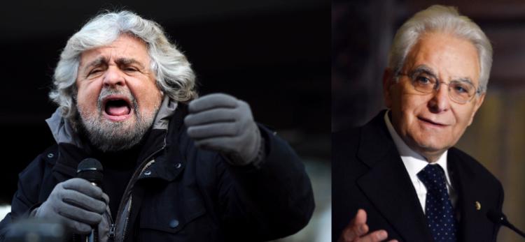 Costituzione sotto attacco Beppe Grillo rimette il Quirinale nel mirino