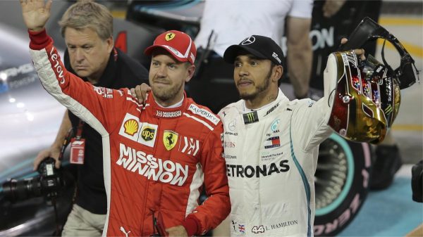 Hamilton cannibalizza anche il Gp di Abu Dhabi a Vettel il primato delle vittorie mancate
