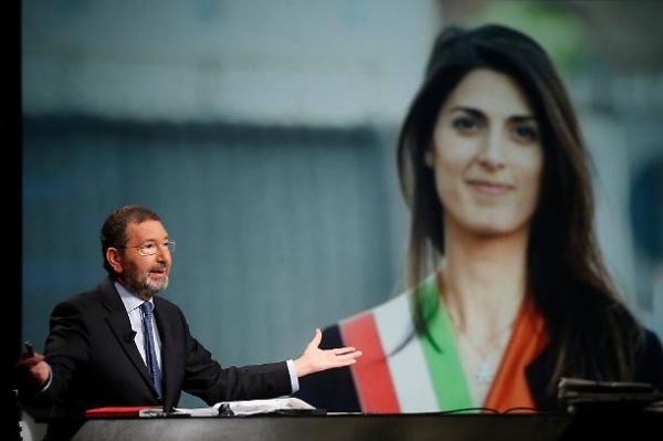 Pasqua di Ignazio Mario via crucis di Virginia Raggi