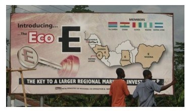 Eco la moneta unica della libertà economica dell'Africa