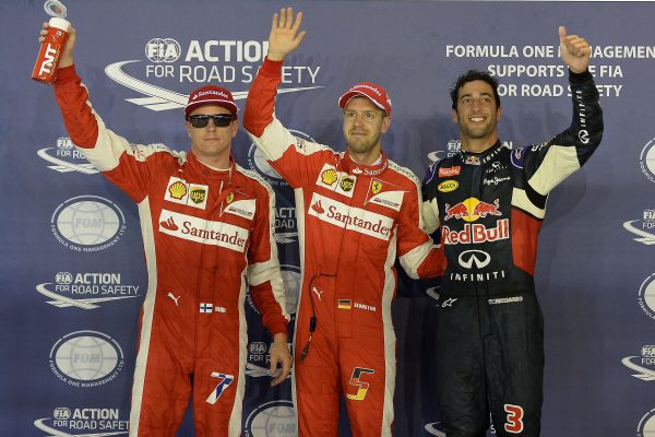 Ferrari da sogno a Singapore uno due Vettel Le Clerc