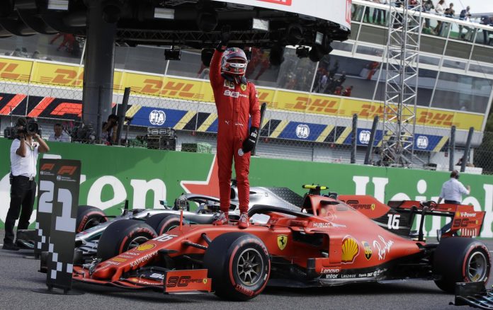 LeClerc domina a Monza e scatena il delirio Ferrari