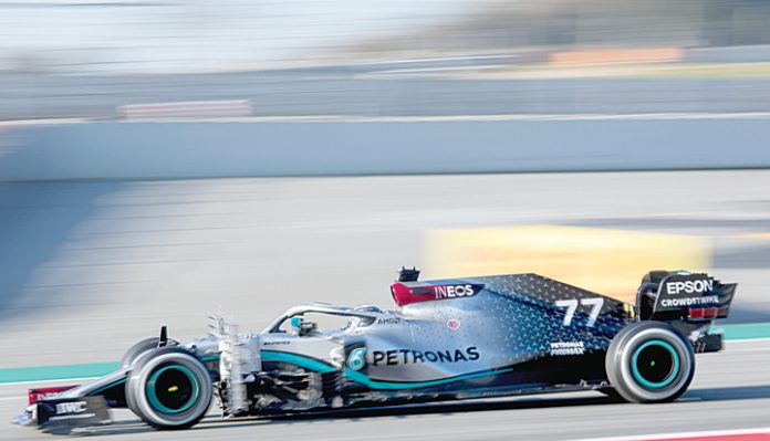 Bottas e la Mercedes convincono in Spagna