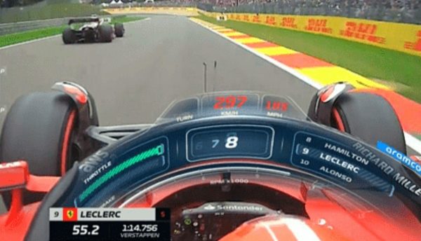 Gp Belgio Verstappen disillude Sainz e la Ferrari