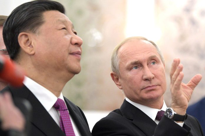 Oh oh cavallo di Putin e Xi Jinping a Samarcanda
