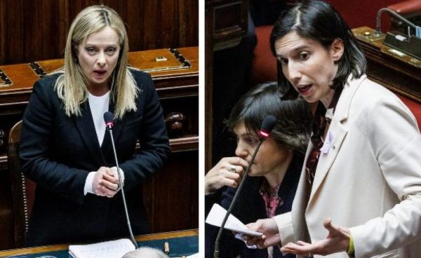 Tutte le scintille del primo confronto Meloni Schlein