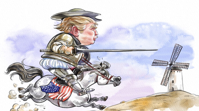 Il Don Chisciotte Trump e la dilagante economia cinese