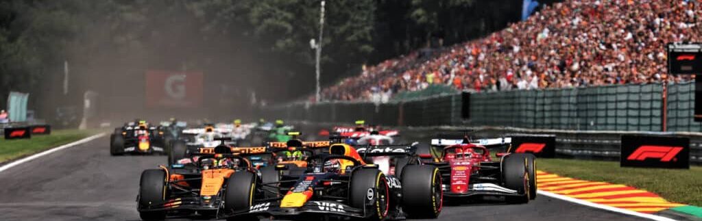 Gp Belgio: doppietta McLaren,Leclerc terzo con la Ferrari