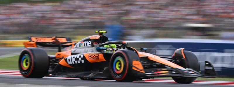F1: Show McLaren al Gp d' Ungheria Ferrari fuori podio