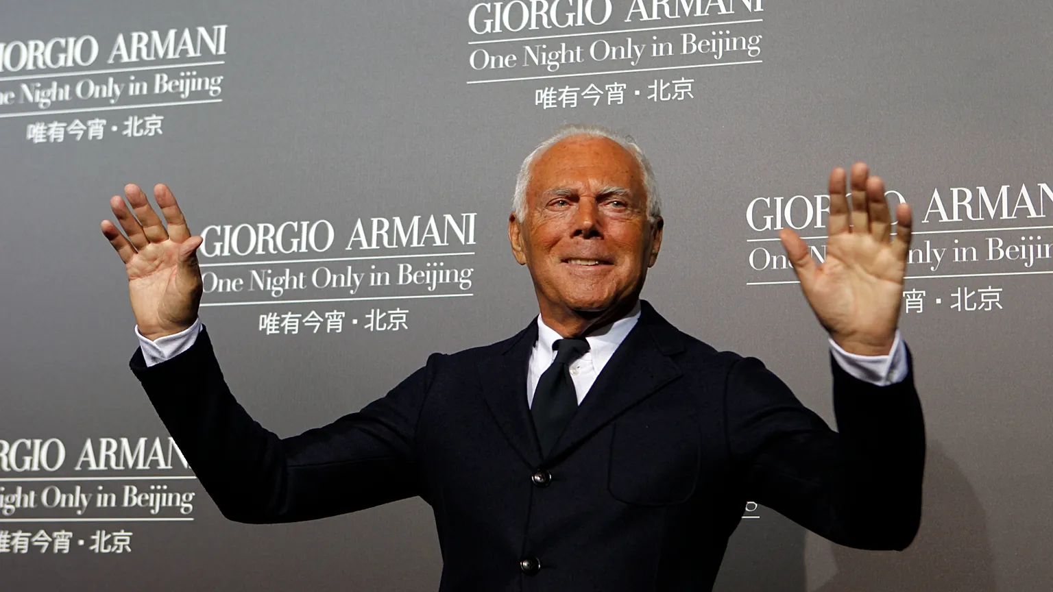 Il Dio della moda incarnatosi in Giorgio Armani