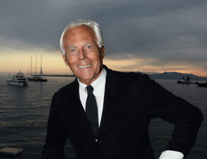 Il Dio della moda incarnatosi in Giorgio Armani