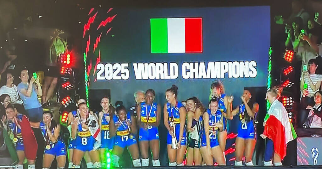 ItalVolley nella storia campioni del mondo con la squadra maschile e con quella femminile