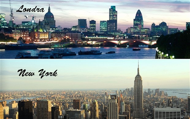  Glamour & opportunity: dove si vive meglio, nella capitale inglese o nella metropoli americana ? The Times traccia un approfondito confronto fra le due città cosmopolite in continua evoluzione, che sembrano molto simili ma in realtà che sono nettamente diverse tra loro. 