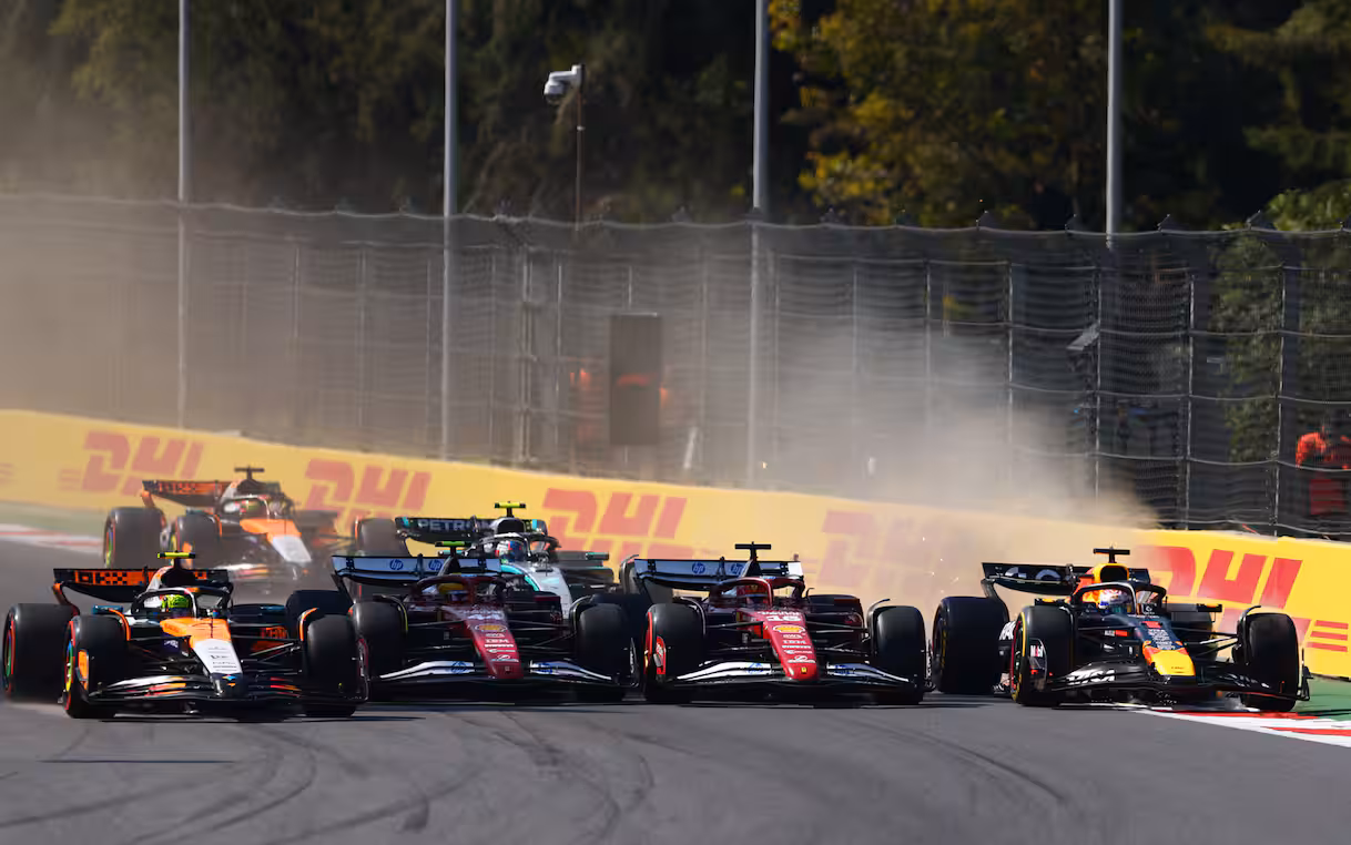 F1 Messico magico Norris su Leclerc e Verstappen