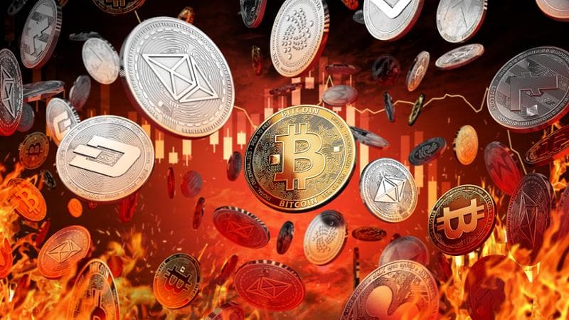Colossale crollo del mercato delle criptovalute