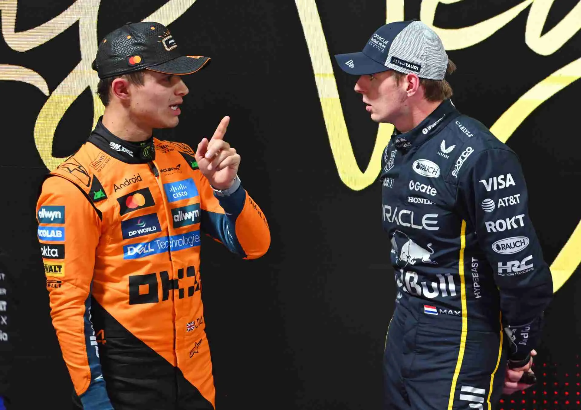 F1: titolo mondiale all'ultimo Gp fra Verstappen e Norris