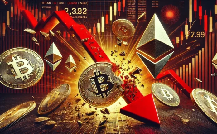 Colossale crollo del mercato delle criptovalute