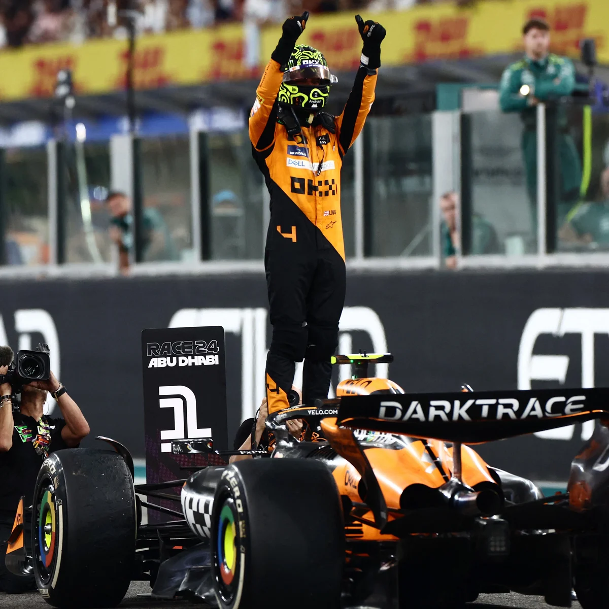 Verstappen vince il Gp di Abu Dhabi ma il Campione del mondo é Norris