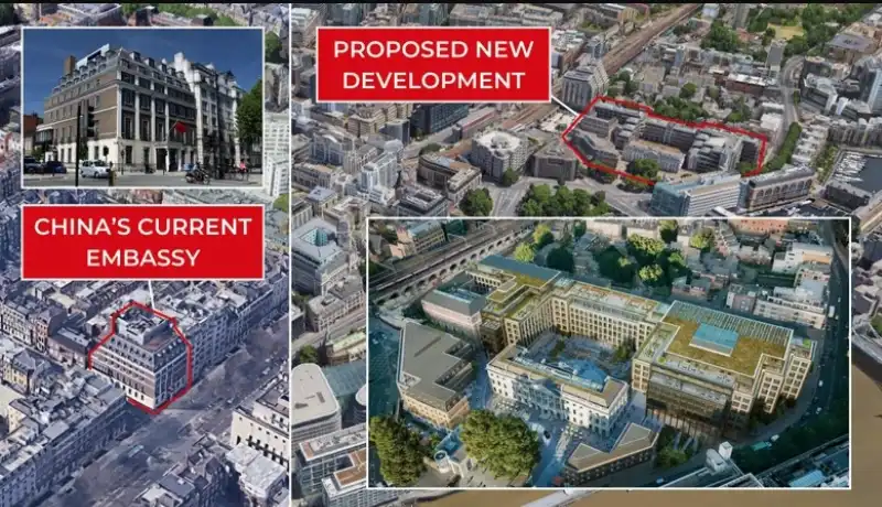The Times denuncia come la Cina intenda trasformare l'Ambasciata a Londra in una gigantesca portaerei del proprio spionaggio in Europa