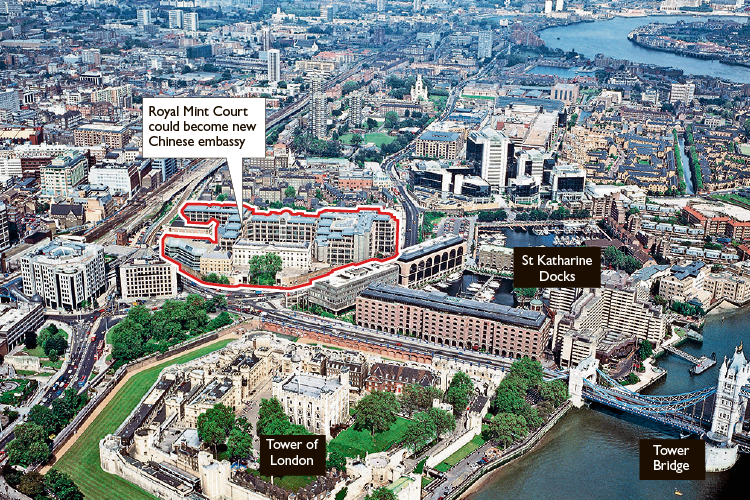 The Times denuncia come la Cina intenda trasformare l'Ambasciata a Londra in una gigantesca portaerei del proprio spionaggio in Europa