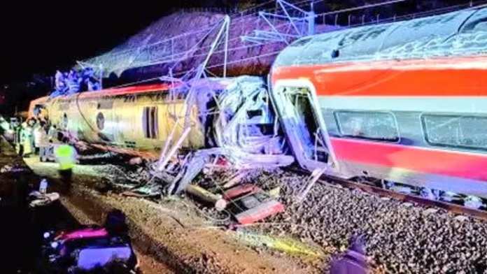 Disastro ferroviario in Spagna con diverse decine di  vittime