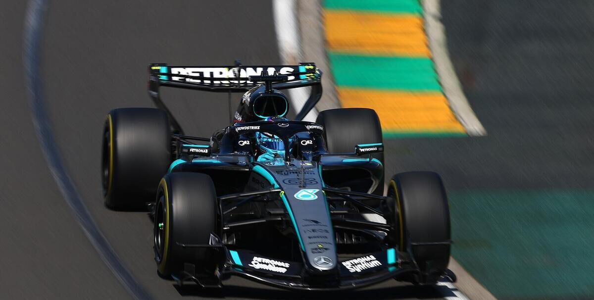 Gp Australia vince la Mercedes di Russell davanti ad Antonelli e alle Ferrari