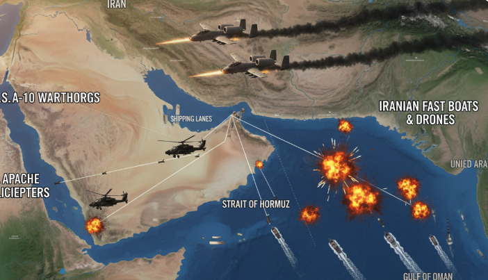 Hormuz: battaglia aero navale per riaprire lo stretto