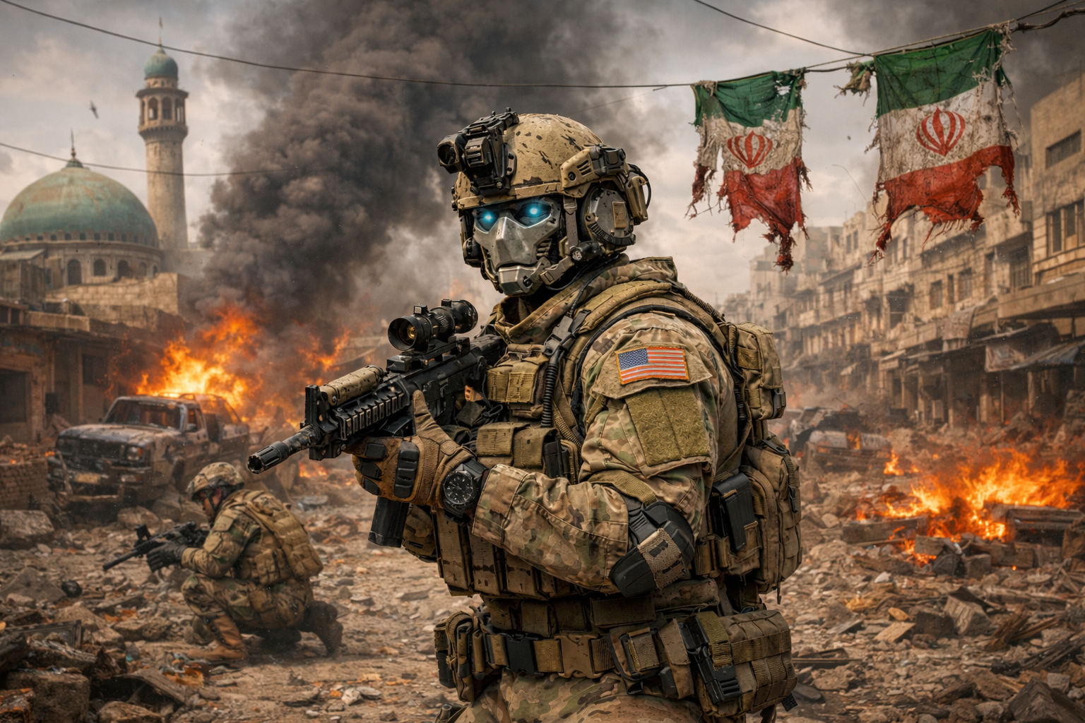 Soldati robot umanoidi per i blitz Usa in Iran ?