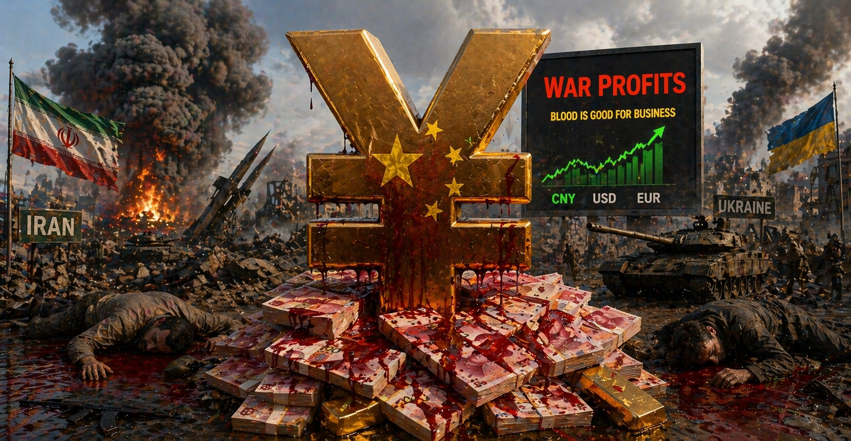 Il vedi vidi vici della Cina in Iran e lo Yuan che non olet di greggio e di guerra