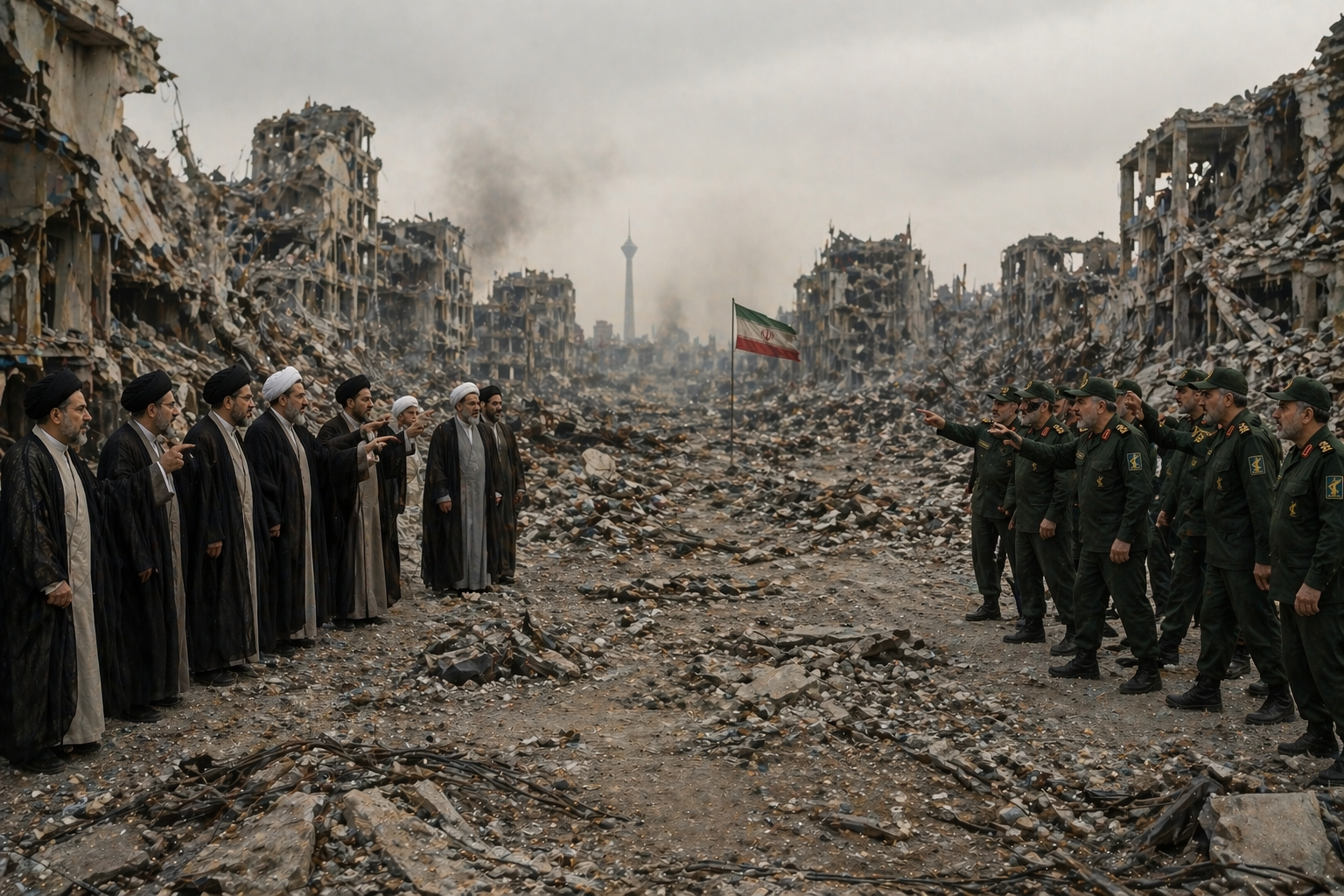 Braccio di ferro Iran Usa : più guerra che pace per i contrasti fra ayatollah e pasdaran