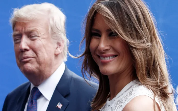 Trump fa gli scongiuri dopo la definizione di Melania come vedova in attesa