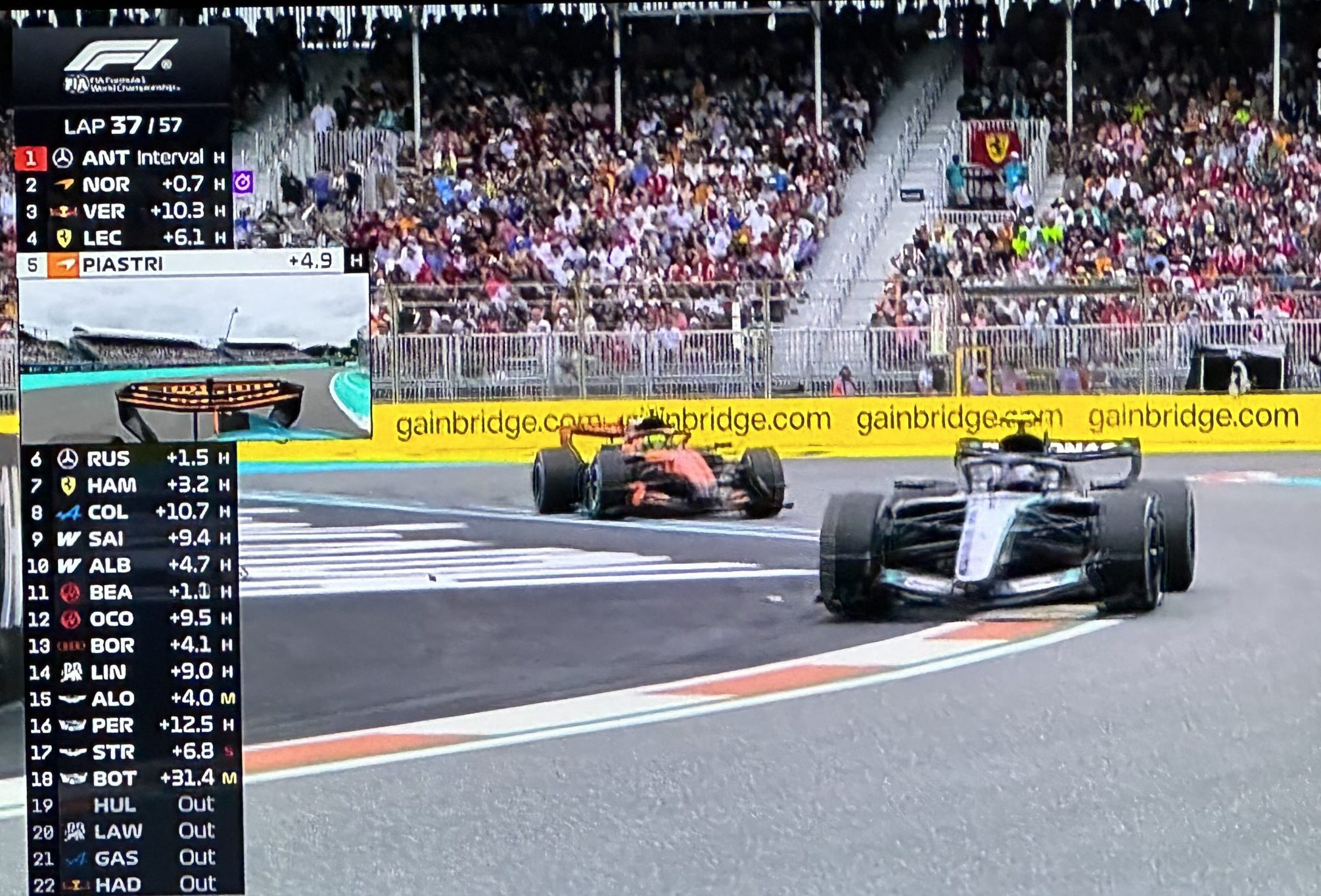 F1 : Antonelli vince anche a Miami e punta dritto al titolo mondiale