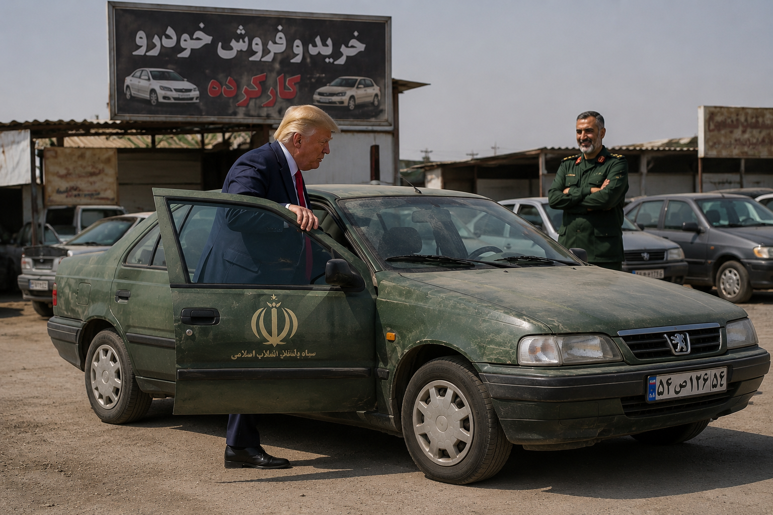 Se Trump acquista l’auto usata dai pasdaran