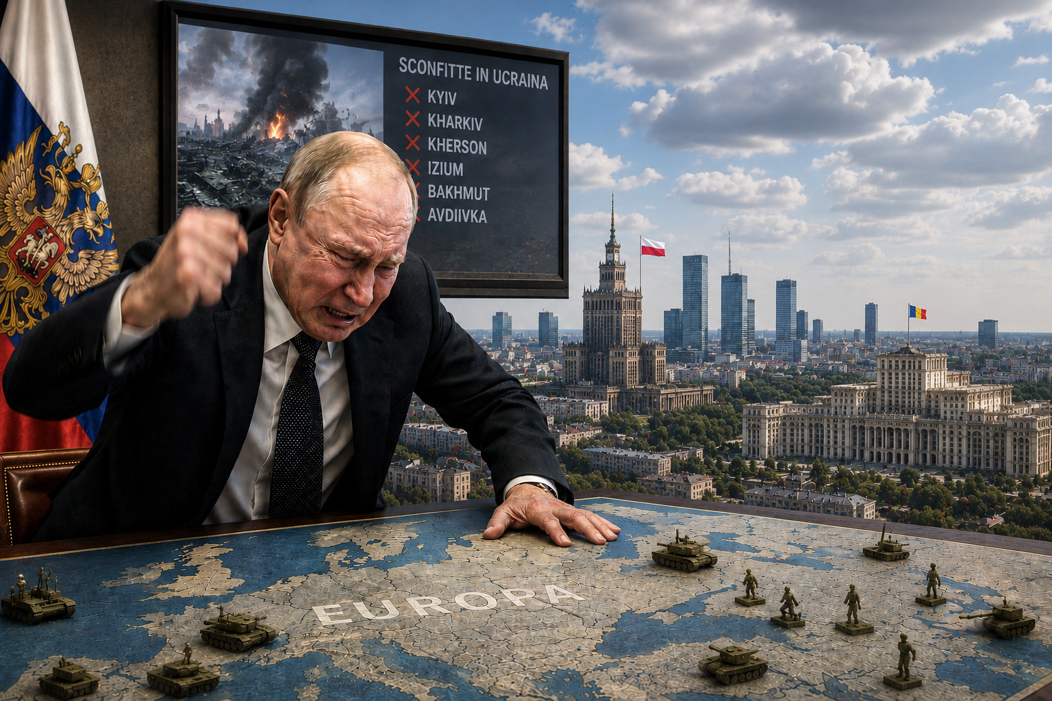 Washington Post: Putin é disperato e reagisce con violenza