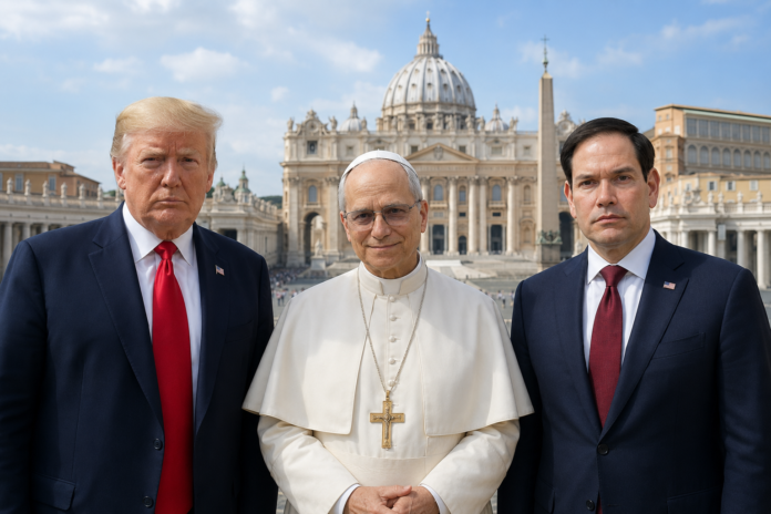 Trump terzo incomodo fra Rubio e il Papa della pace disarmante