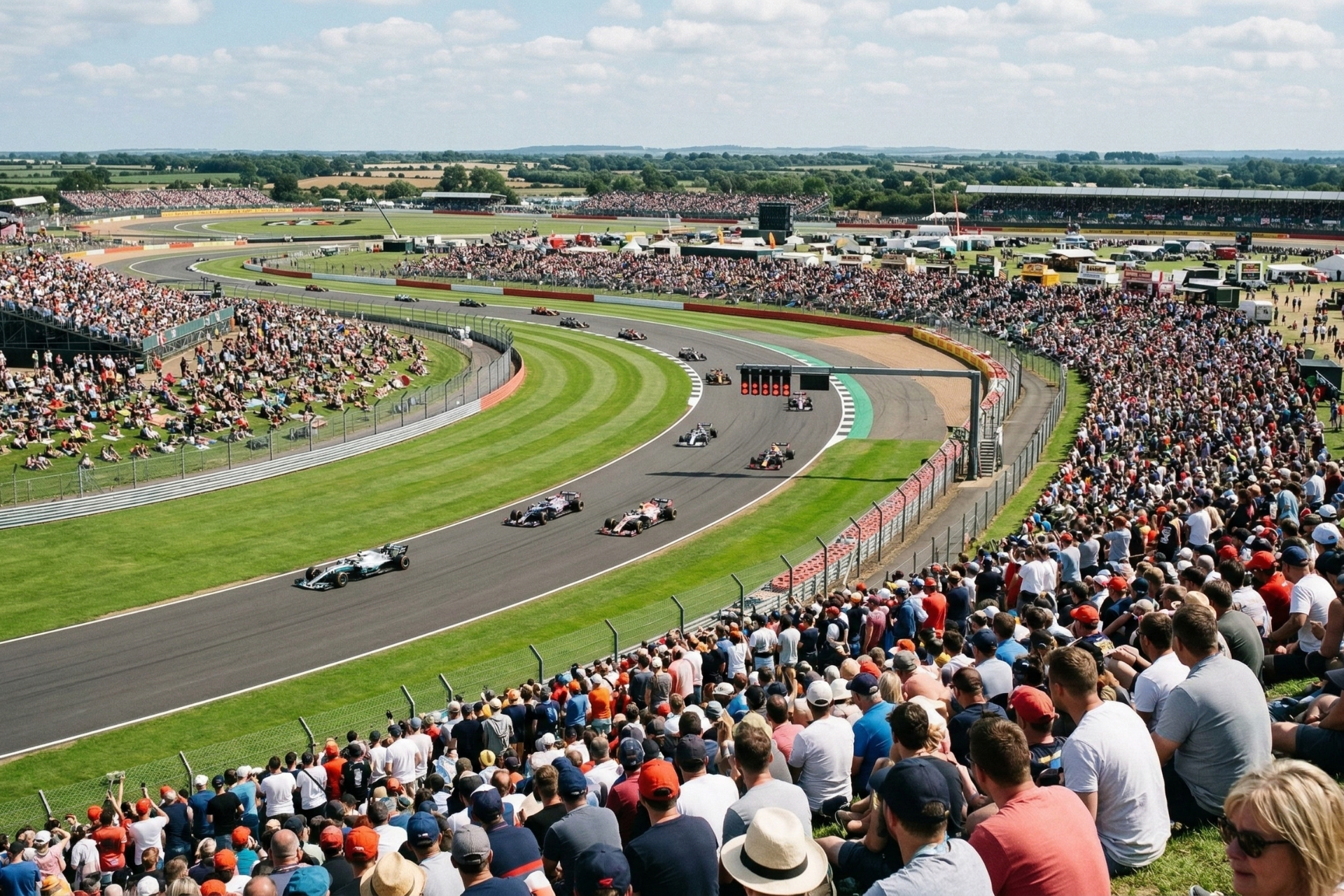 1° Leclerc 3° Hamilton: le Ferrari sbancano Silverstone